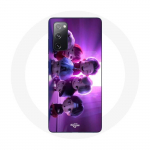 Coque pour Samsung Galaxy S20 FE BTS TinyTAN Animation Affiche RM Jin Suga J-Hope Jimin V Et Jungkook Mic Drop
