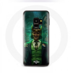 &Uuml;mbris Samsung Galaxy S9 Plus Loki Thor Ragnarokile koos kiivriplakatite tegelaste seeria 1. hooajaga
