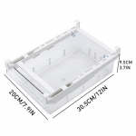 Ristk&uuml;likukujuline k&uuml;lmkapi organiseerimiskarp L&auml;bipaistev 8 lahtriga Kodu K&ouml;&ouml;gitarbed