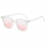 P&auml;ikeseprillid naistele Mood Armsad armsad ruudukujulised gradientsed p&auml;ikeseprillid Must raam, puuder ja p&otilde;sepuna Prillid Naiste prillid