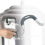 3 tk praepanni k&auml;epidemetega k&uuml;lgmine universaalne vastupidav eemaldatav vokipott S