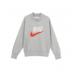 Nike Trend Kapsel Logo Tikitud Spordi &Uuml;mmarguse Kaelusega Dressipluus Meeste Dressipluus Helehall DM5274-050 XL
