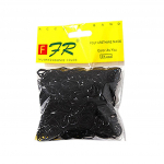 1000 / Pack Girl V&auml;rviline mood &uuml;hekordselt kasutatav kummipael elastne juuksepael