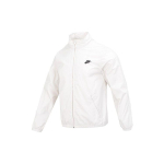 Nike kirjalogo tr&uuml;kiga seisva kraega spordiklassikaline jakk meeste jakid valge DX0673-030 L white