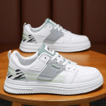 Meeste kingad Kevadel hingavad valged moodsad tossud vabaaja noorte &uuml;li&otilde;pilaste rulluisukingad Mugavad rula-sport tossud 39