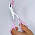 Kulmude trimmer k&auml;&auml;rid kammiga Kulmude kujundamiseks l&otilde;igatud k&auml;&auml;rid libisemiskindlad s&otilde;rmede k&auml;epidemed karvade eemaldamiseks ilutarvikud meestele naistele A roosa