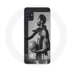 Coque Maniacase pour Samsung Galaxy A51 5g Kobe Bryant NBA black mamba mentality