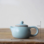 Miniahi portselanist teekann keraamiline s&otilde;rmeotsaga teekann V&auml;ike tee lemmiklooma teemaja kaunistused K&ouml;&ouml;gi veekeetja A