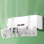 Adjustable Windshield Air Conditioner Vent Deflector Diverter Cover Easy to Install Outlet without Cotton