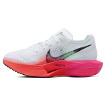 Nike ZoomX VaporFly Next% 3 Valge Punane Roosa Naiste Tossud Helepunane &Auml;ge-Roosa Must HF4995-100 37.5 white