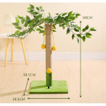 Sidrunipuust kassikraabits kassipoegade kraapimispost naturaalse sisaln&ouml;&ouml;riga siseruumides kasutatavatele kassidele. Lemon Tree