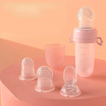 1 tk imiku puuviljas&ouml;&ouml;tja lutt, isetoitev imikutoidu toitja, hammaste tuleku leevendamiseks, pigistatav imikutoidu doseerimislusikas 1pc roheline