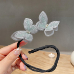 &Scaron;ifoonist liblikas pallipeaga juuste kujundamise t&ouml;&ouml;riist lillepungapea kuklite tegija vibu p&auml;rliga juuksen&otilde;el Lazy juuksen&otilde;u Artefakt punutised punutised