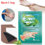 8/16/24 tk Hiina tiiger Jin Gu Tong Tervishoiuplaaster k&otilde;&otilde;lusetupe k&auml;e liigesvalu leevendav plaaster Lihaste valulikkuse kleebis liigeste ortopeediline kips 8Pcs