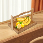 Toidukorv Puidust serveerimisalus kuiv puuviljavaagen elutuppa S