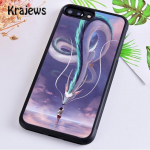 Krajews Anime Spirited Away Studio Ghibli telefoni&uuml;mbris iPhone 14 5s 6s 7 8 plus X XR XS 11 12 13 pro max Samsung S21 S22 ultra jaoks iPhone 6plus