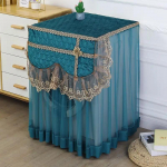 Prantsuse trummelpesumasina tolmukate kuumalt m&uuml;&uuml;a riidest pesumasina katted sinise pitsiga tolmukindel pesuri korpus Frontdoor 60x60x80cm