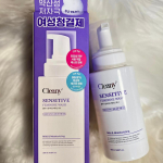 CLEANY sensitive feminine wash 290 ml, Hypoalllergenic, Kbeauty, Korean cosmetics, sample