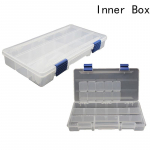 1 tk Sitable Portable Bait Box kalastustarvete tarvikute hoiukarp