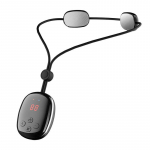 Nutikas rippuv kaelamasseerija EMS emakakaela l&uuml;lisamba kaitsja kaasaskantav soojenduspulss emakakaela l&uuml;lisamba masseerija seljaosa elevandiluuvalge