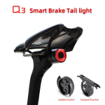 ANTUSI Q3 Nutikas Piduritagatuli Jalgratta Valgusti USB Laetav &Ouml;ine Jalgrattas&otilde;it Maanteejalgratta Valgusti Q3 Tail Light black