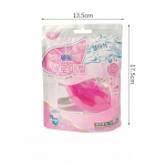 Rippuv tualettruumi puhastusvahend Dolphin WC-puhasti geel WC-poti automaatne puhastusvahend WC-deodoriseerija aromaatne desodoraator 13.5*17.5cm roosa