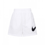 Nike Sportlik Vabaaja Kootud Suure Logoga &Uuml;hev&auml;rvilised K&otilde;rge V&ouml;&ouml;koht L&otilde;dvad L&uuml;hikesed P&uuml;ksid Naiste Aluspesu Valge DM6740-100 XS
