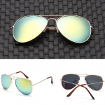 Brand Designer p&auml;ikeseprillid Meeste Naiste Mood Ocean Lens Prillid Metallraamiga Naiste prillid 1PCS h&otilde;be