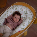 18-tolline Reborn Baby Doll Vasts&uuml;ndinud beebi m&auml;nguasi Bettie, elutruu pehme puudutusega kaisutav beebi maalib 3D-nahka n&auml;htavate veenidega nukkudega 18inch