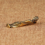 Mini Retro Kuldne Lamav Amitabha Buddha Kuju Buddha Skulptuur Figuurid 1 pc