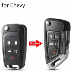 Modifitseeritud 2/3/4/5 nupuga kaugjuhtimispuldi v&otilde;tme&uuml;mbris Chevrolet Cruze Epica Lova Camaro jaoks Vauxhall Insignia jaoks Opel Astra jaoks Buicki jaoks New 5 Buttons for Chevy