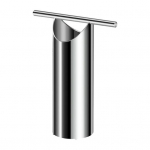 Arbuusil&otilde;ikur roostevabast terasest lihtsa k&auml;epidemega perforaator mahla tegemiseks &Uuml;mmarguse kujuga avaja originaalse mahla valmistamise k&ouml;&ouml;gibaari peotarvikute jaoks Short