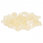 100 tk / kott Ortodontilised kummipaelad Elastsed kummipaelad breketite tarvis 1/4 Inch