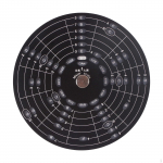 Melody Chords Tool Circle of Fifths Wheel, alumiiniumsulamist &uuml;mmargune muusika S