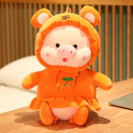 Armsad Kawaii P&otilde;rsa Pl&uuml;&uuml;sm&auml;nguasjad T&auml;idetud Pehmed Rahustavad Sead Seelikuga Padja Nukud Lastele T&uuml;drukutele S&uuml;nnip&auml;ev Valentinip&auml;eva Kingitus 55cm