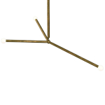 Messingist Nool Suur Valgusti Messingist Valgustusseade valgustus Kesk-20. saj