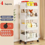 Majapidamises kasutatav mitmekihiline v&auml;ike k&auml;ru hoiurest P&otilde;randast p&otilde;randani K&ouml;&ouml;k Magamistuba Vannituba Ratastega hoiurest 4 Layer