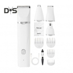 Koerte juuksel&otilde;ikurite hoolduskomplekt koos k&uuml;&uuml;nefreesiga 4-&uuml;hes juhtmeta elektriline trimmer koertele, kassidele, madala m&uuml;ratasemega USB-laetav lemmikloomak&auml;pa pardel taevasinine v&auml;rv