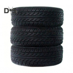 Pliiatsihoidja 3-kihiline autorehvi disain, must kummist pliiatsihoidja laua korraldus Kirjatarvete hoiustamise korraldamise t&ouml;&ouml;riist must