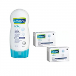 Cetaphil Beebi&scaron;ampoon ja pesuvahend, 230 ml ja beebi &otilde;rn seep 75 g (Pakis 2) - Kombineeritud