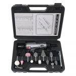 Pneumaatiline surveveski autot&ouml;&ouml;riista lihvimispoleerimismasina komplekt &Otilde;hkveski veski graveerimist&ouml;&ouml;riist 1/4 1/8 16 tk &otilde;huga veski must