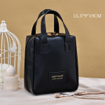 Ins Style k&otilde;rgekvaliteediline Shell kosmeetikakott Kaasaskantav suure mahutavusega reisihoiukott V&auml;&auml;rtuslik tualettkott must