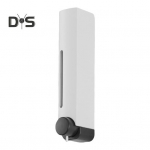 Du&scaron;iseebi dosaator, mulgustav tasuta seinale paigaldatav &scaron;ampoonipalsami dosaator, lekkekindel, h&otilde;lpsasti t&auml;idetav &scaron;ampoonipudel 1pc valge