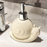 Keraamilise vedelikupudeli pressiga &scaron;ampooni kehapesuvahendi k&auml;tepuhastusvahendi jaoturi pudel A