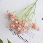 1 tk 22 cm kunstlilled Beebi hinge&otilde;hk Kimp v&otilde;lts Gypsophila, kodukaunistusega lilleseade lauavaasi tarvikud, pidulik isetegemise p&auml;rg MIT valge