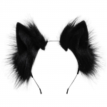 Simuleeritud pl&uuml;&uuml;sist loomade k&otilde;rvapeapael Armas k&auml;sitsi valmistatud k&otilde;rva saba Cosplay sabakomplekt One Size must