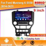 Android Auto Raadio Ford Mustang 6 S550 2014-2021 Video Multimeedia Bluetooth M&auml;ngija Navigatsioon GPS 4G Carplay Stereo 4 core 1GB+32GB carplay