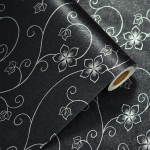 L&auml;bipaistmatu Isekleepuv Kaitse Vannitoa Akna Klaaskile Aknapaber Klaaskleebis Soojusisolatsioon ja P&auml;ikesekaitse Vannituba Must 40cm*1m