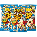 HBAF Maitsestatud popkorn 17 maitset, 80g (18 Valikud) NY Cheese Burger x 3PCS