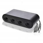 Adaptateur de contr&ocirc;leur Gamecube 4 Ports Nintend Wii U & Switch PC USB
